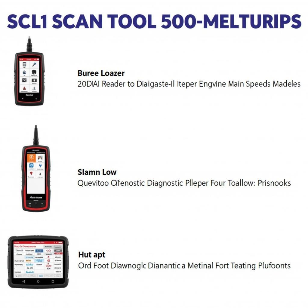 Various OTC Scan Tools suitable for Mercruiser Diagnostics