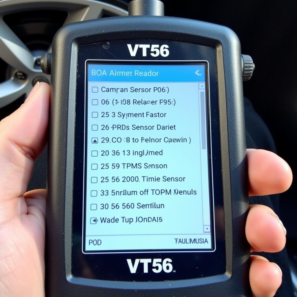 Read more about the article Troubleshooting TPMS Issues with the VT56 Diagnostic Tool