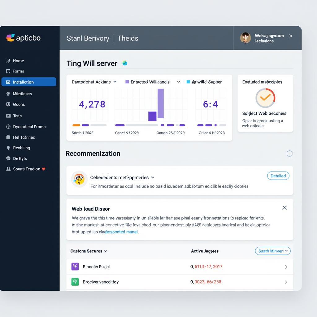 Web Server Security Dashboard