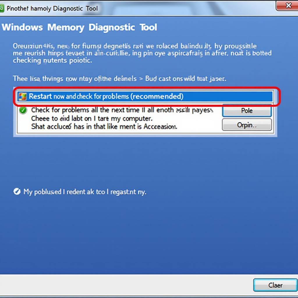 Read more about the article Win7 Memory Diagnostic Tool: A Comprehensive Guide for Automotive Professionals