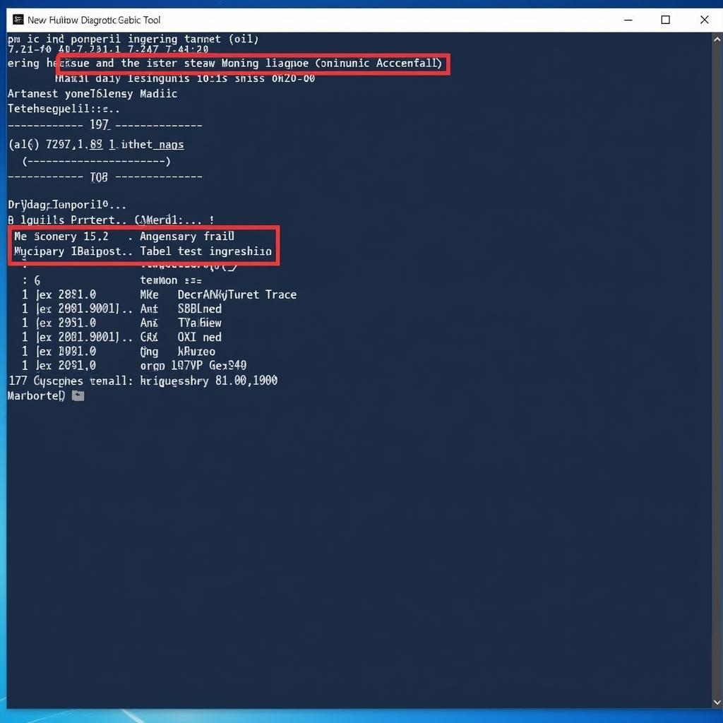 Windows Memory Diagnostic Tool Interface