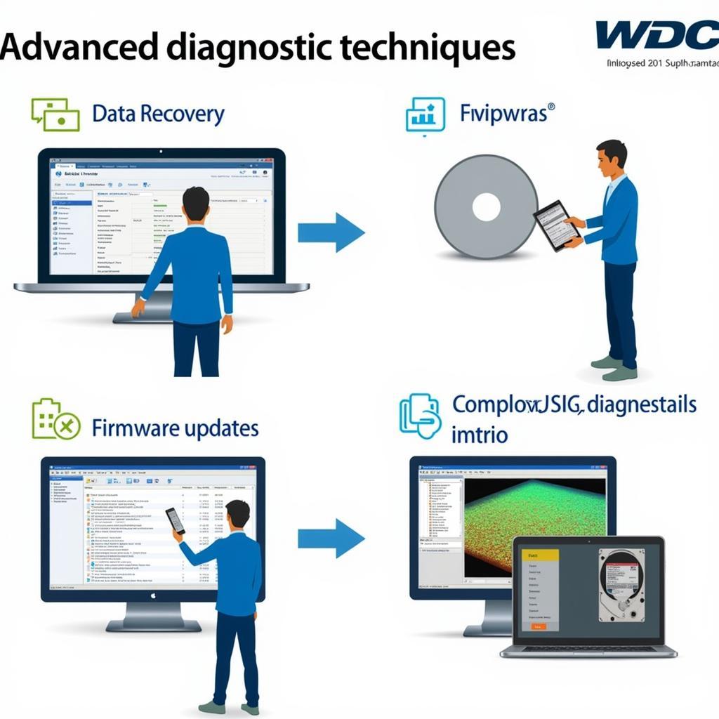 Advanced techniques with WDC Hard Drive Diagnostic Tools