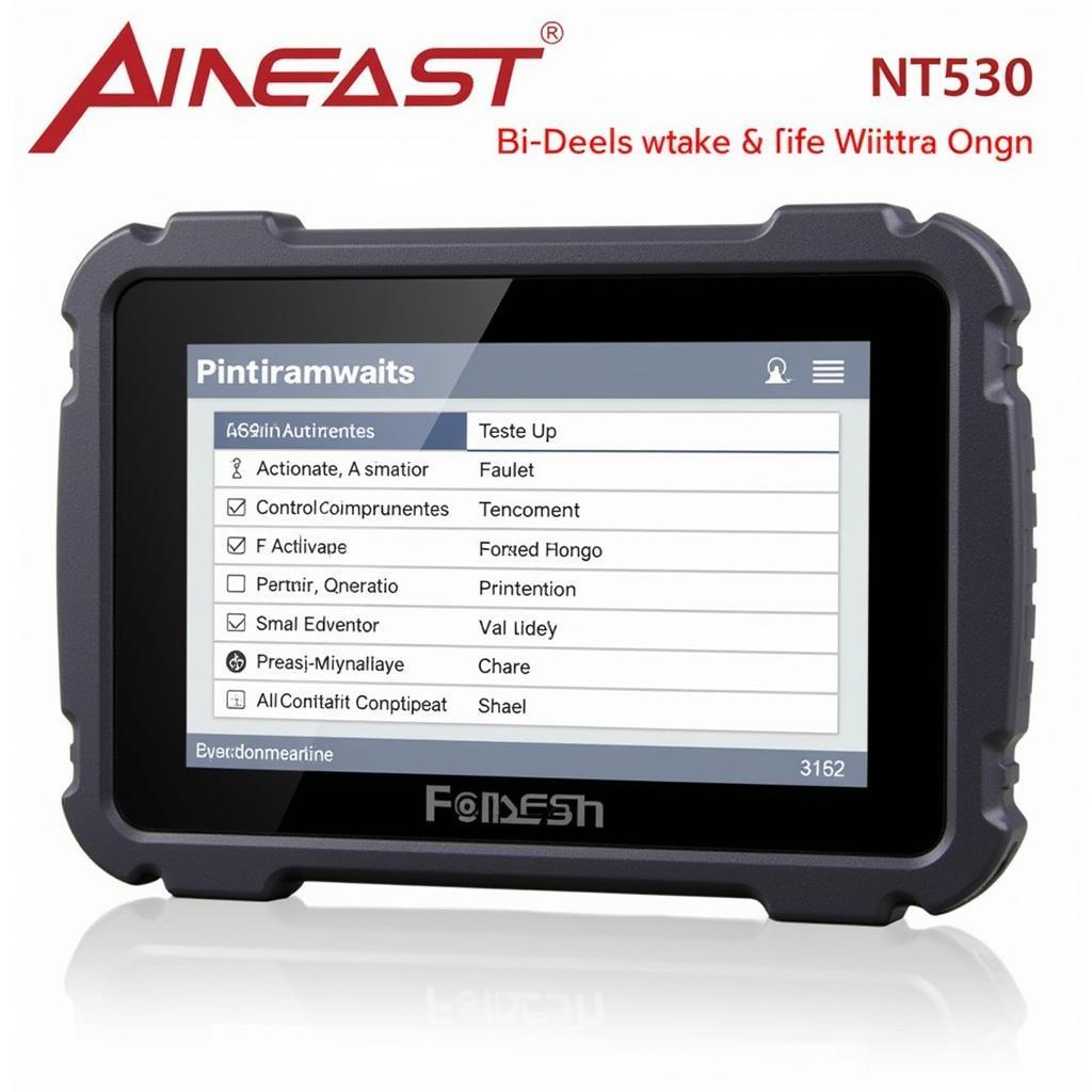 Anessa Foxwell NT530 Performing Bi-Directional Control Test