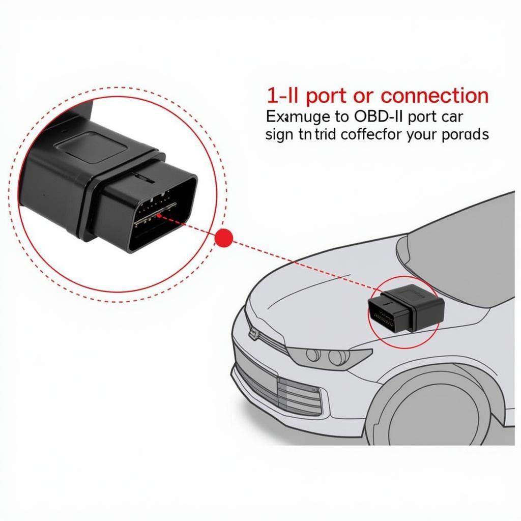 AutoTap Diagnostic Scan Tool OBD-II Connection