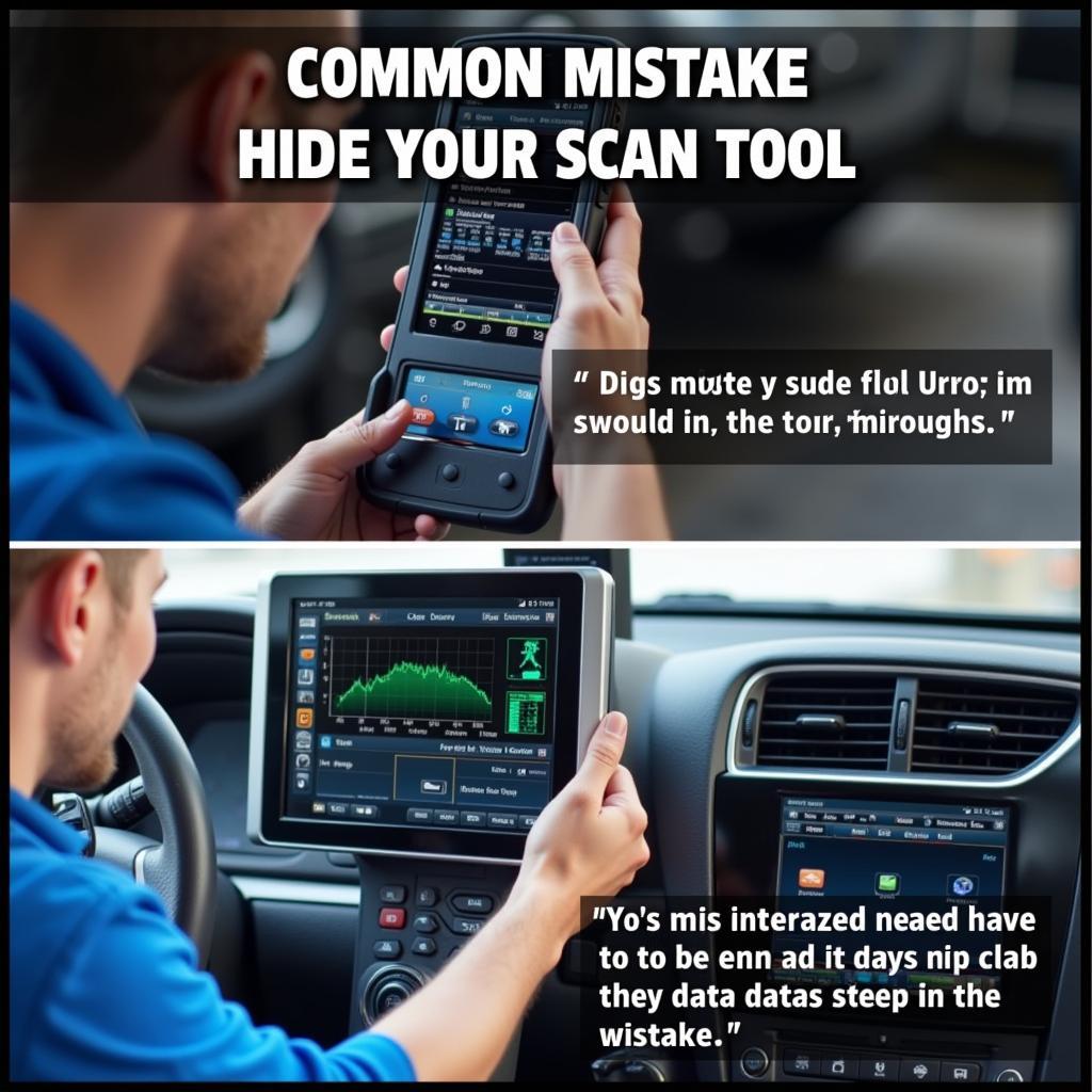 Avoiding Common Mistakes When Using a Scan Tool