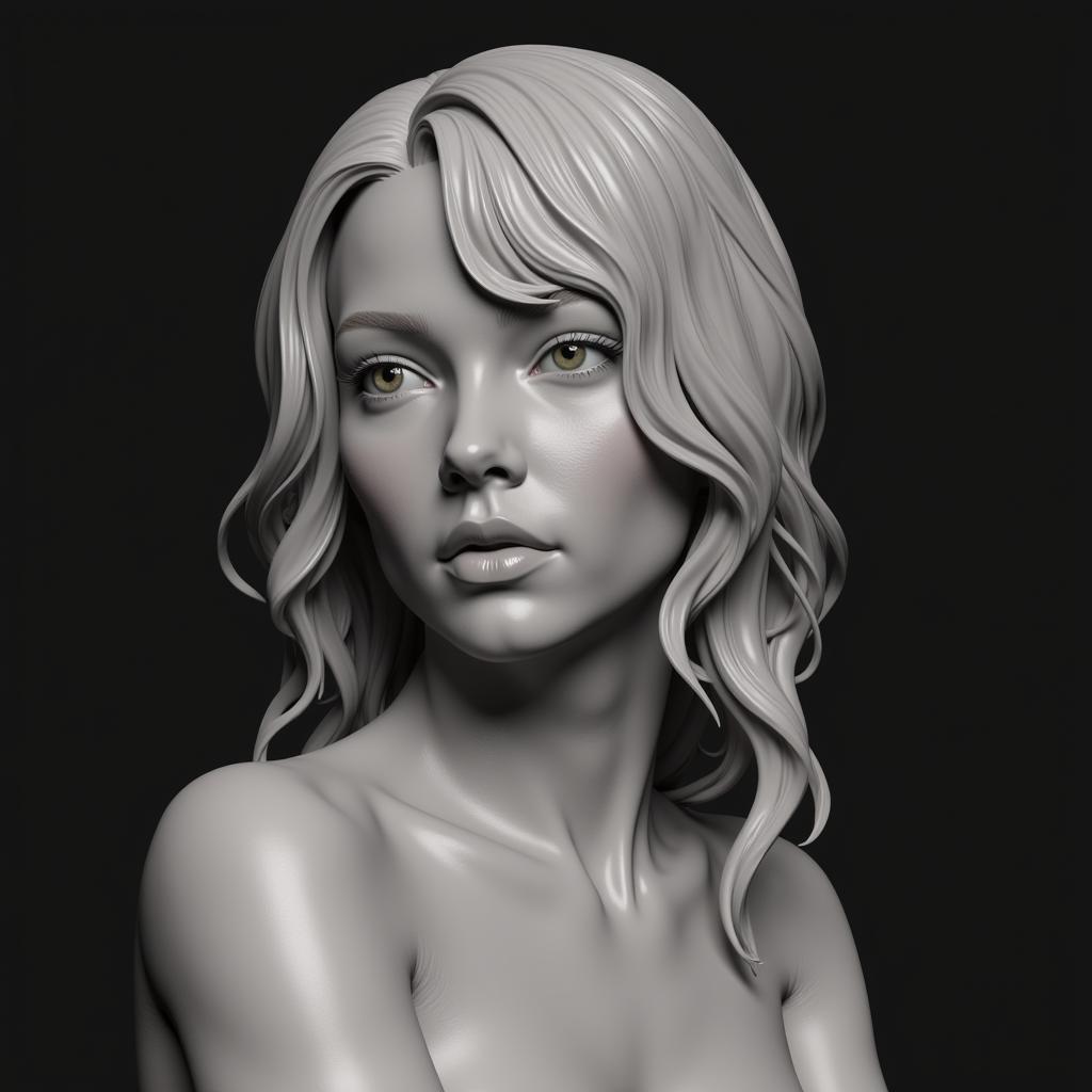 Blender Multiresolution Sculpting with Photo Scanned Tools