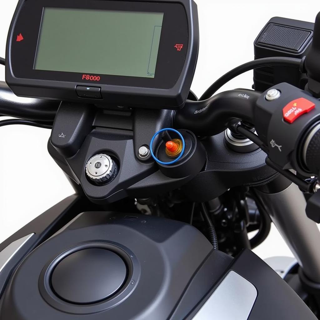 BMW F800R Diagnostic Port Location