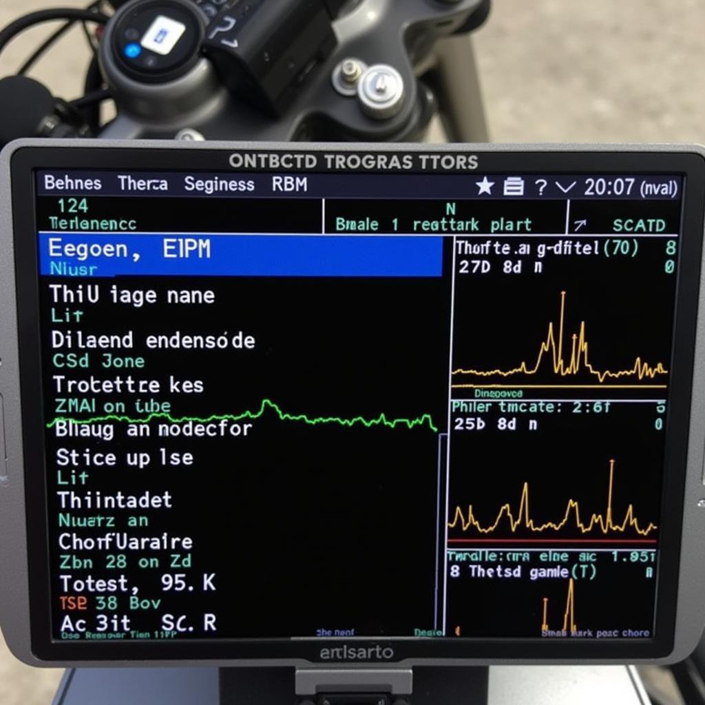 BMW F800R Diagnostic Software Interface