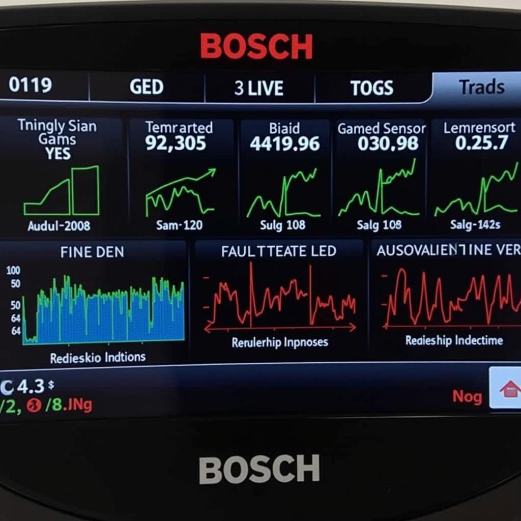 Bosch OBD 1100 Displaying Live Data