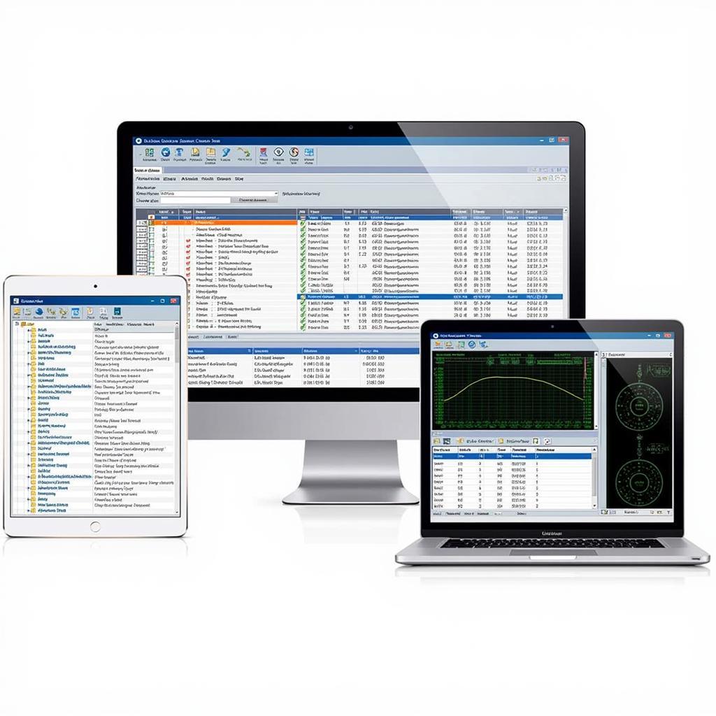 Boundary Scan Software Interface on Laptop