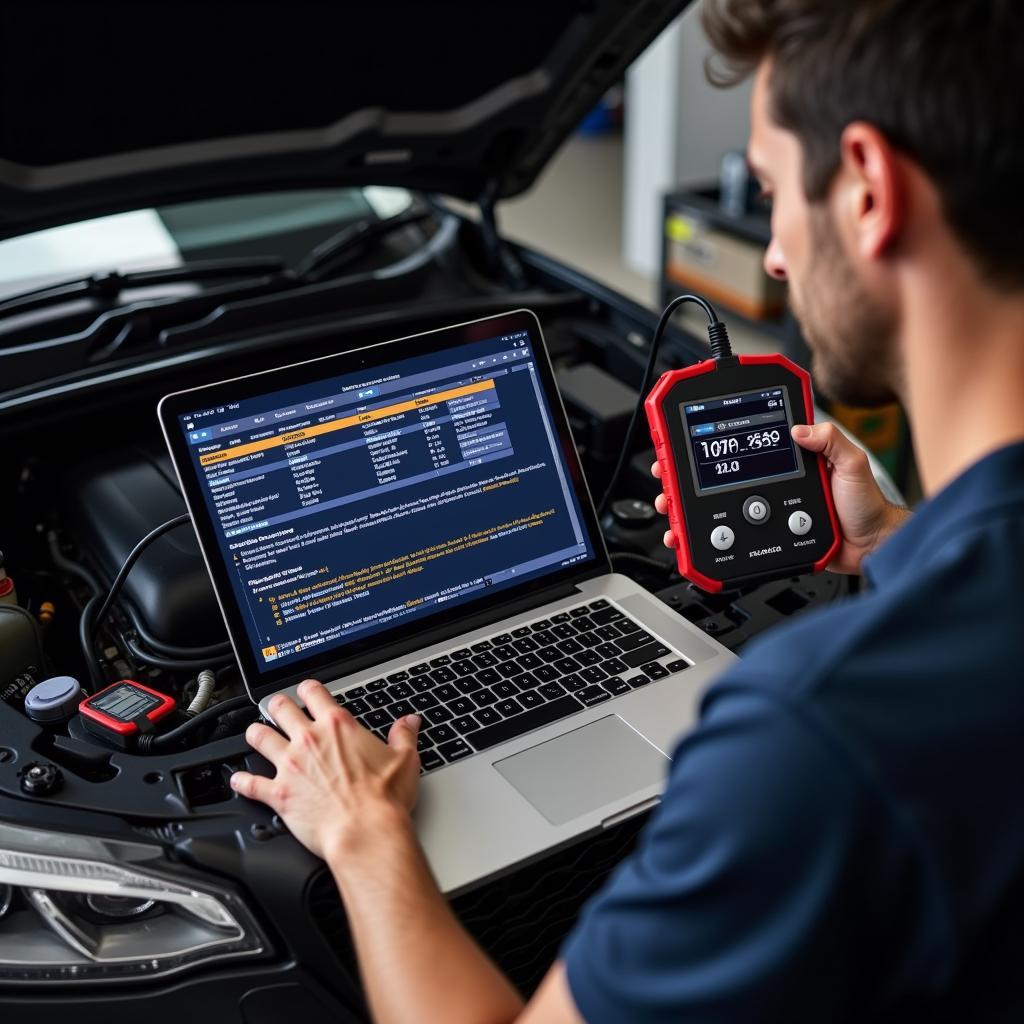 Read more about the article Unleash the Power of a Car Diagnostic Tool Laptop