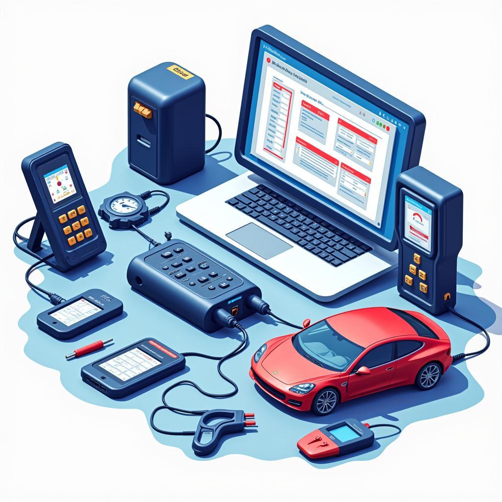 Car Diagnostic Tools and Computer