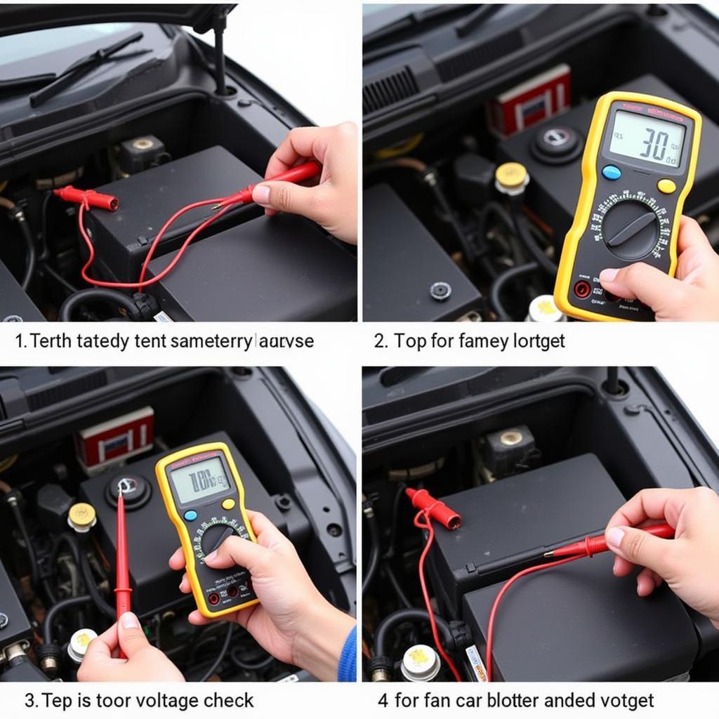 Checking Vehicle Battery Voltage