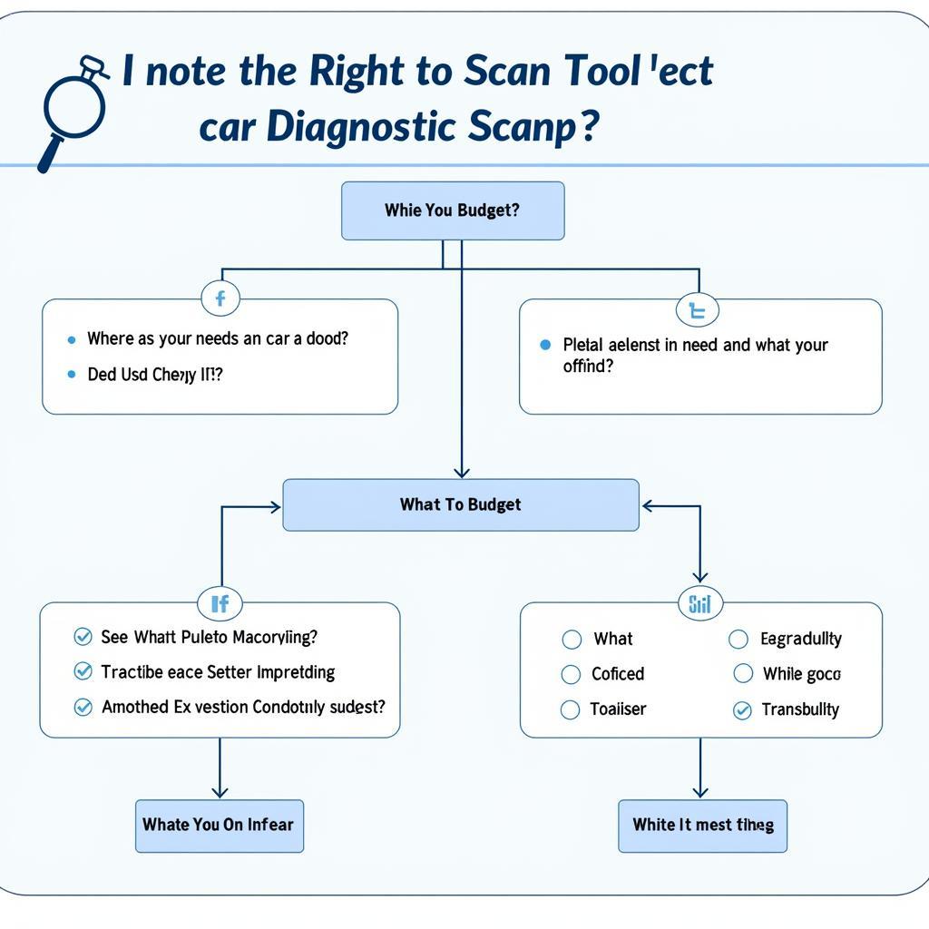 Selecting a Car Diagnostic Scan Tool