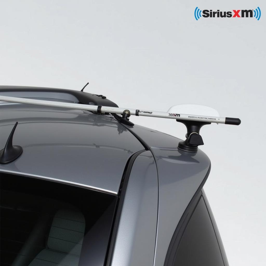 Close-up of Sirius XM antenna on Trailblazer SS