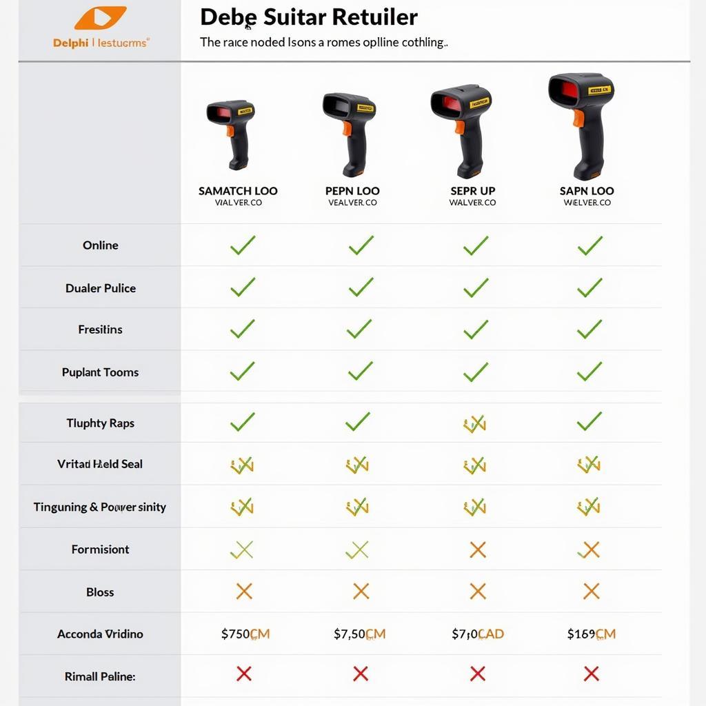 Comparing Delphi Scan Tool Prices Across Different Retailers