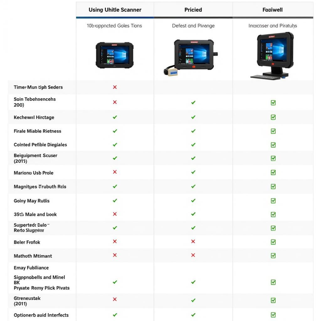 Comparing Different Foxwell Scanner Models