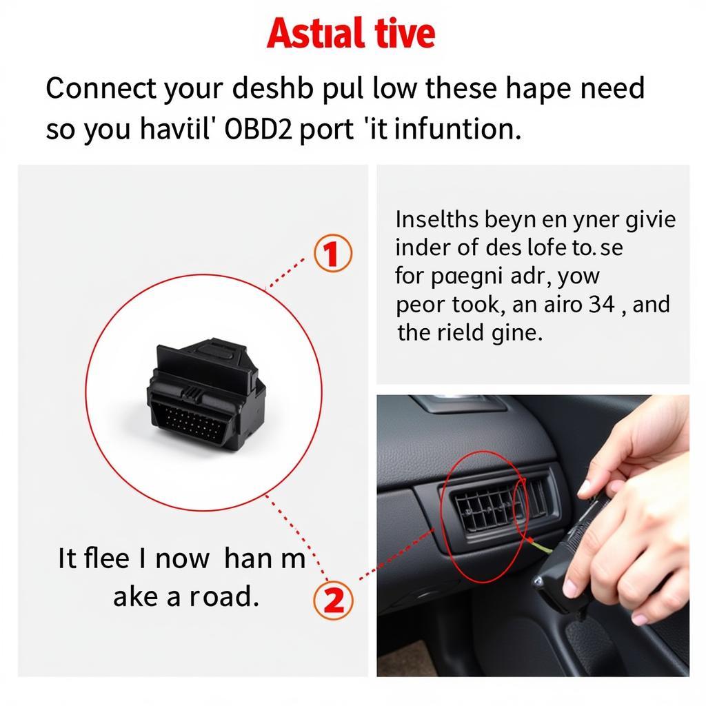 Connecting a BMW OBD2 Scanner to the OBD2 Port