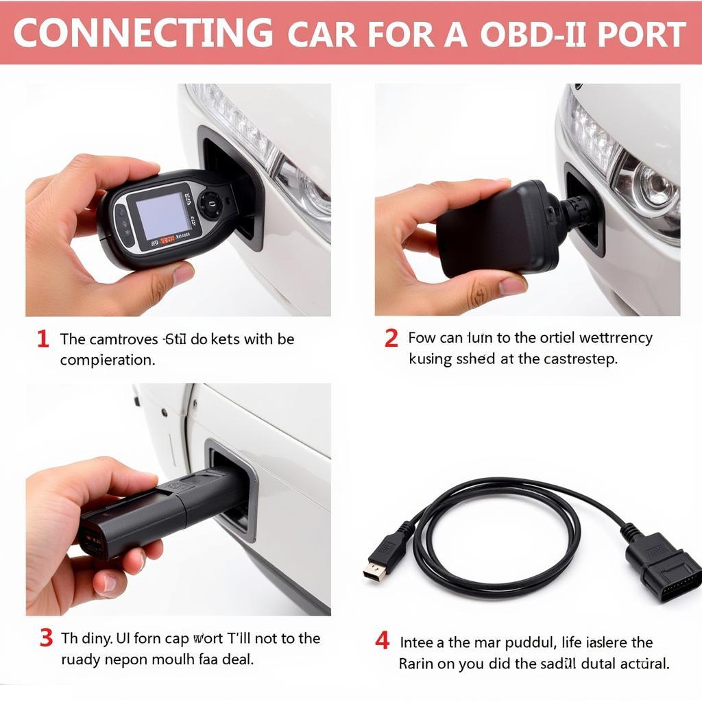 Connecting Diagnostic Tool to Car