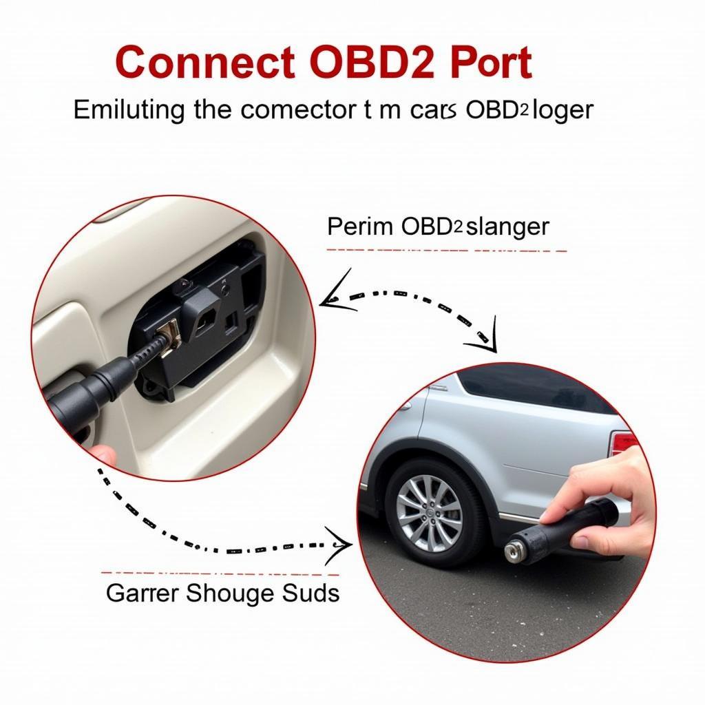 Connecting OBD2 Scanner to Car