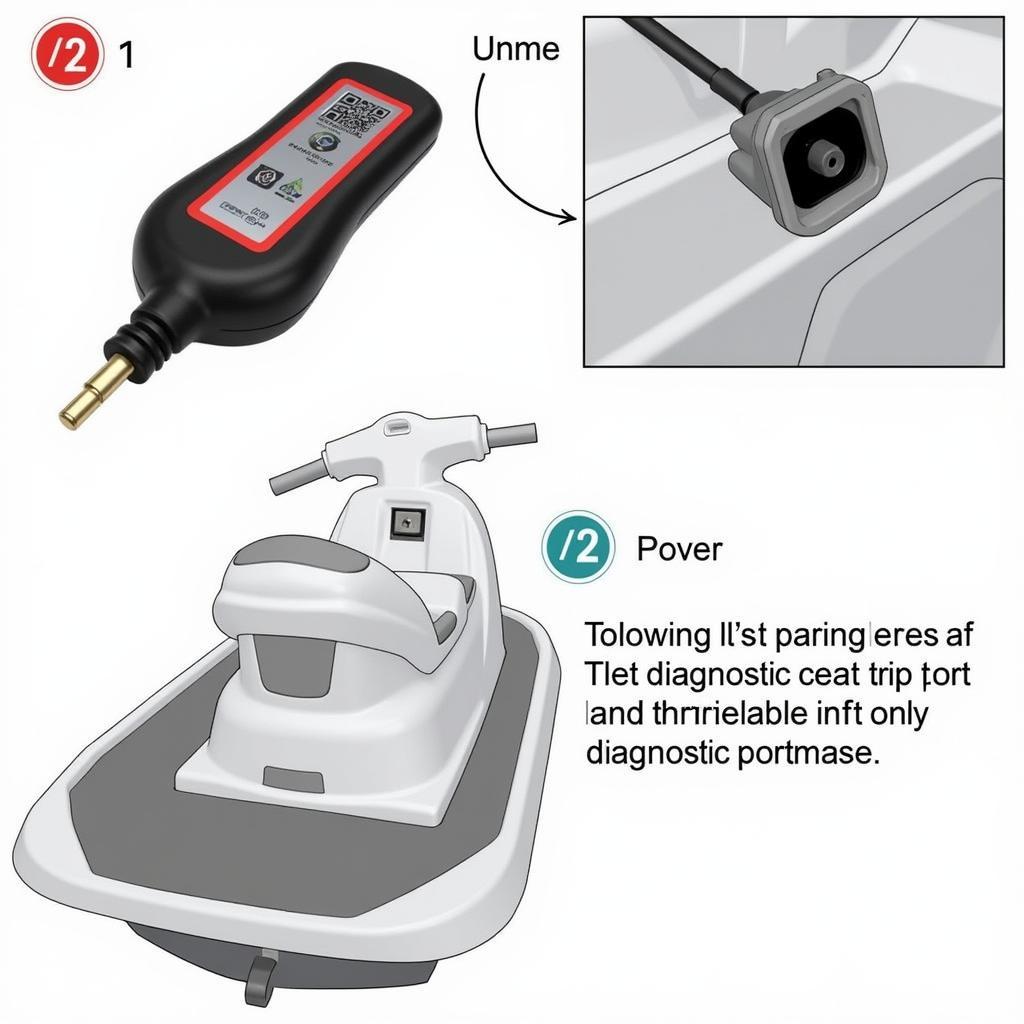 Connecting a PWC Diagnostic Tool