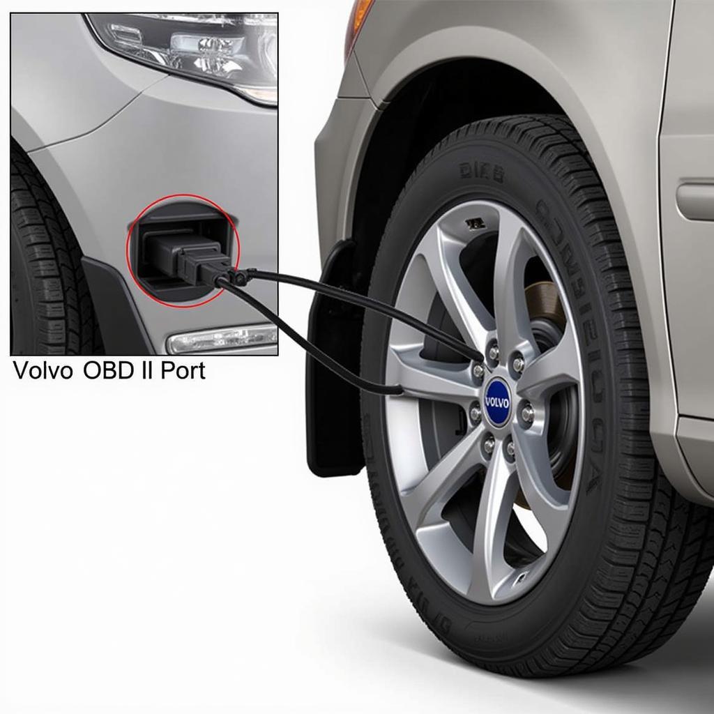 Connecting VIDA DICE to OBD-II Port