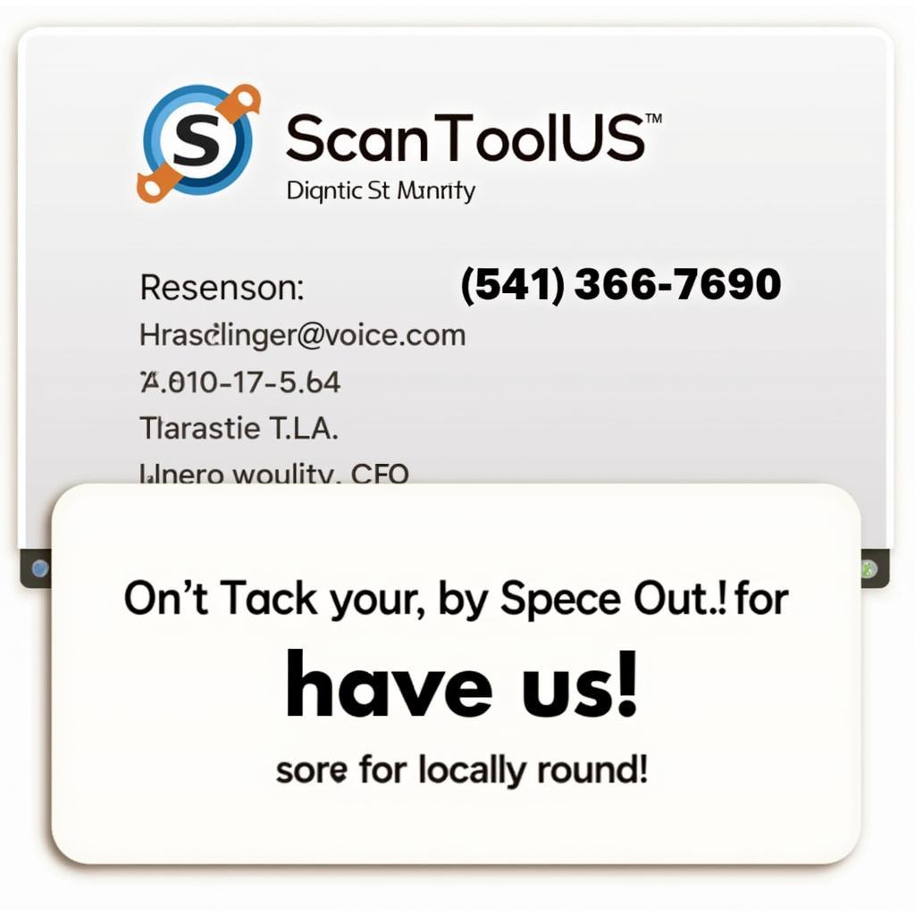 Contact ScanToolUS for Diagnostic Support