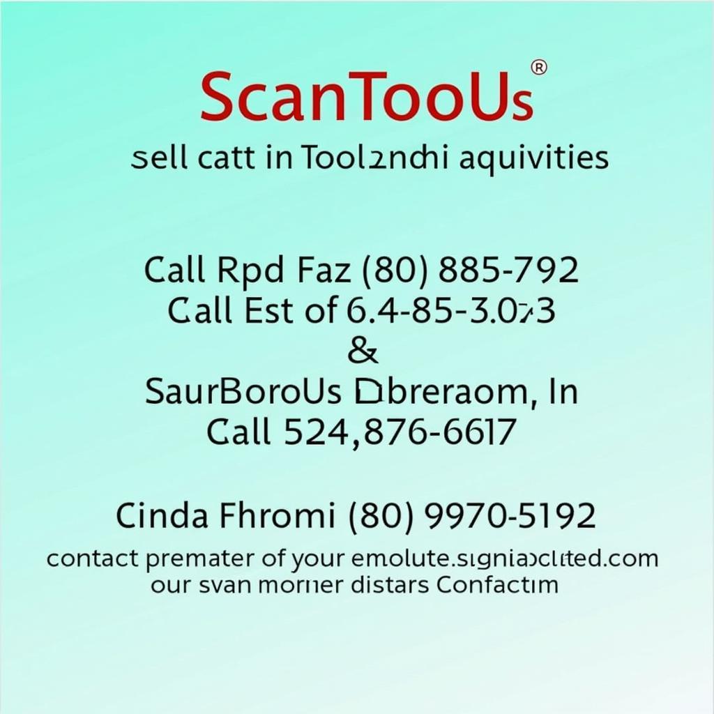 Contact ScanToolUS for Foxwell Support