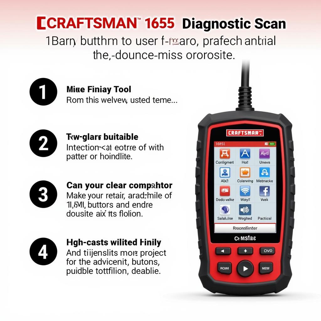 Read more about the article Mastering Automotive Diagnostics with the Craftsman Diagnostic Scan Tool 1655