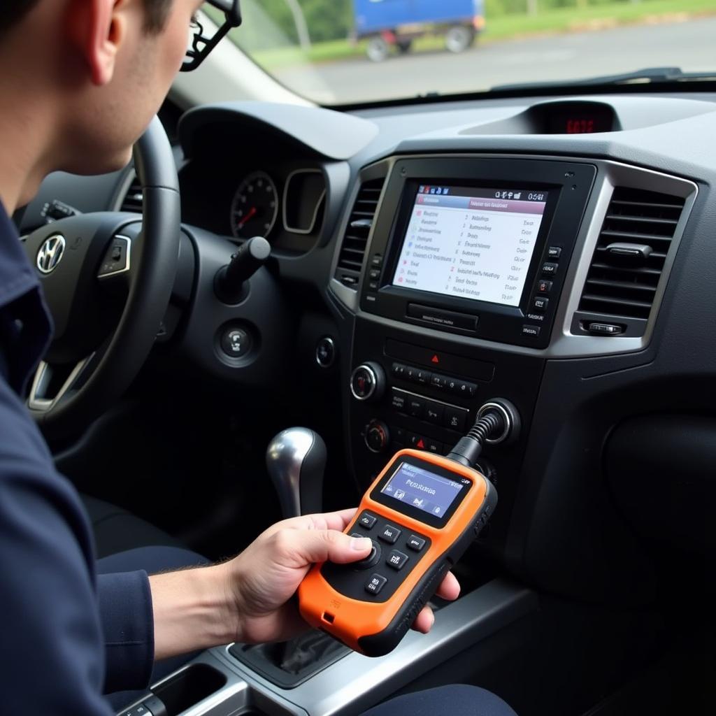 Read more about the article OBD2 CAN Bus Scan Tool D900: A Comprehensive Guide