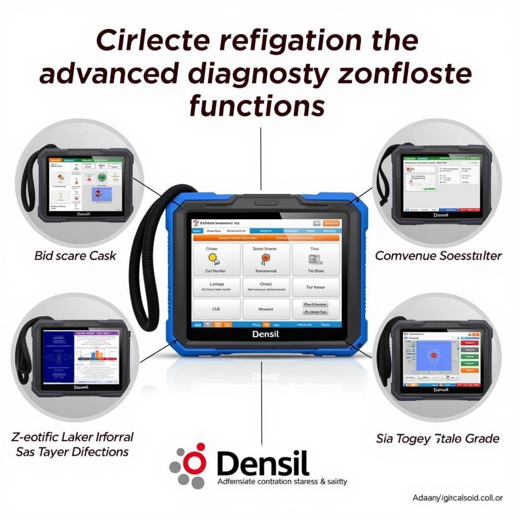 Densil DSI Advanced Diagnostics Screen