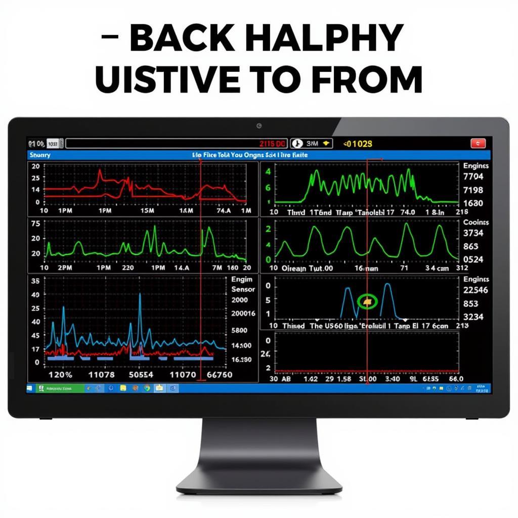 Diagnostic Software Interface Showing Live Data