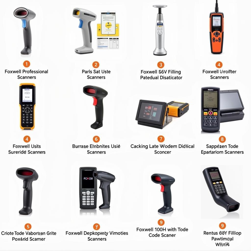 Variety of Foxwell Scanners