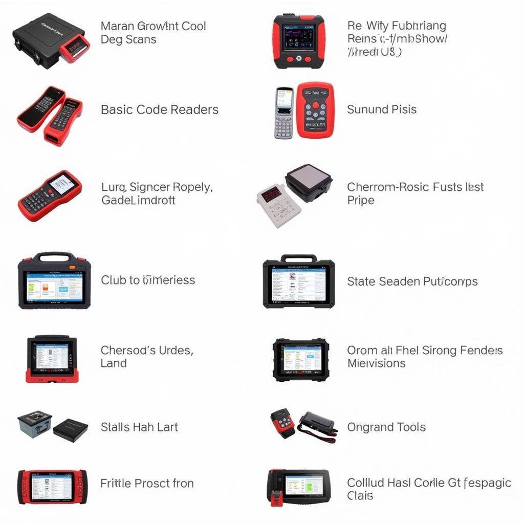 Different Scan Tool Types