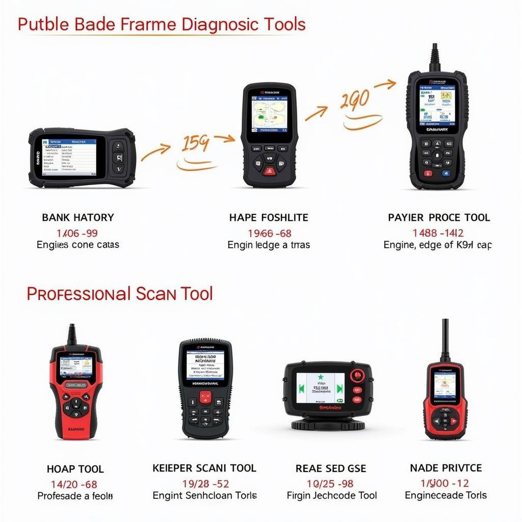 Variety of Engine Code Diagnostic Tools