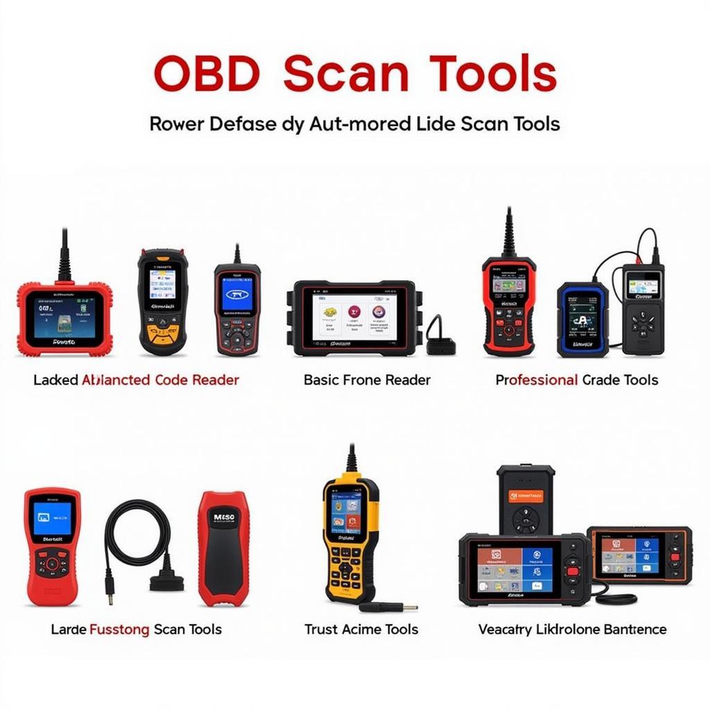 Different Types of OBD Scan Tools