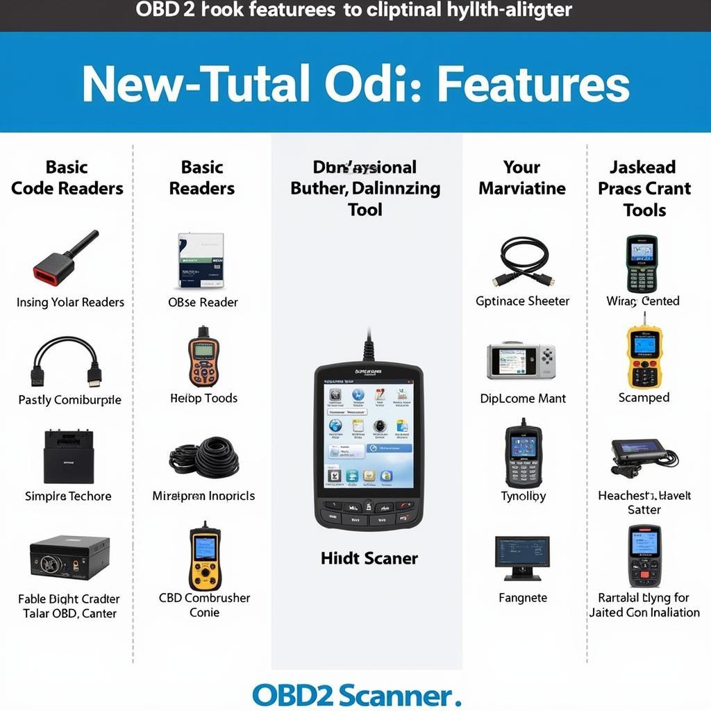 Various types of OBD2 scanners available in the market