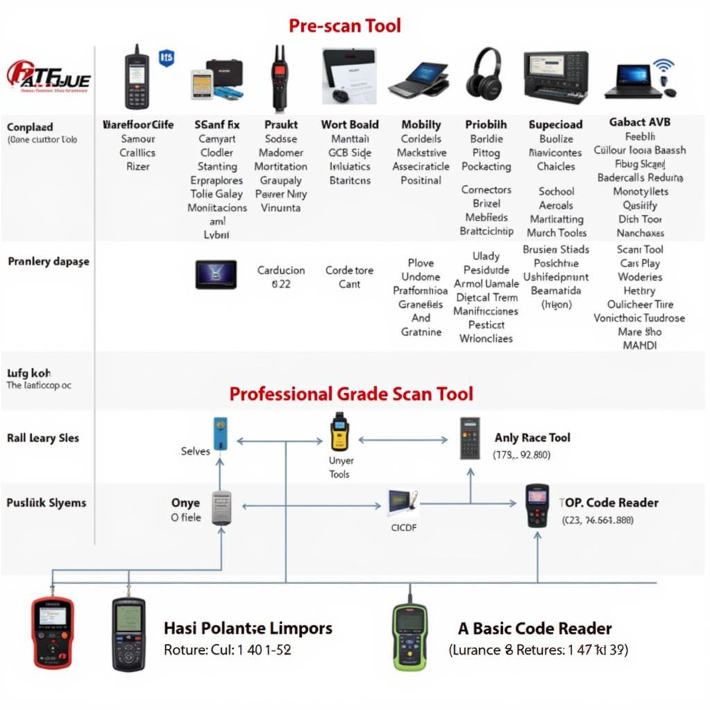 Different Types of Pre Scan Tools