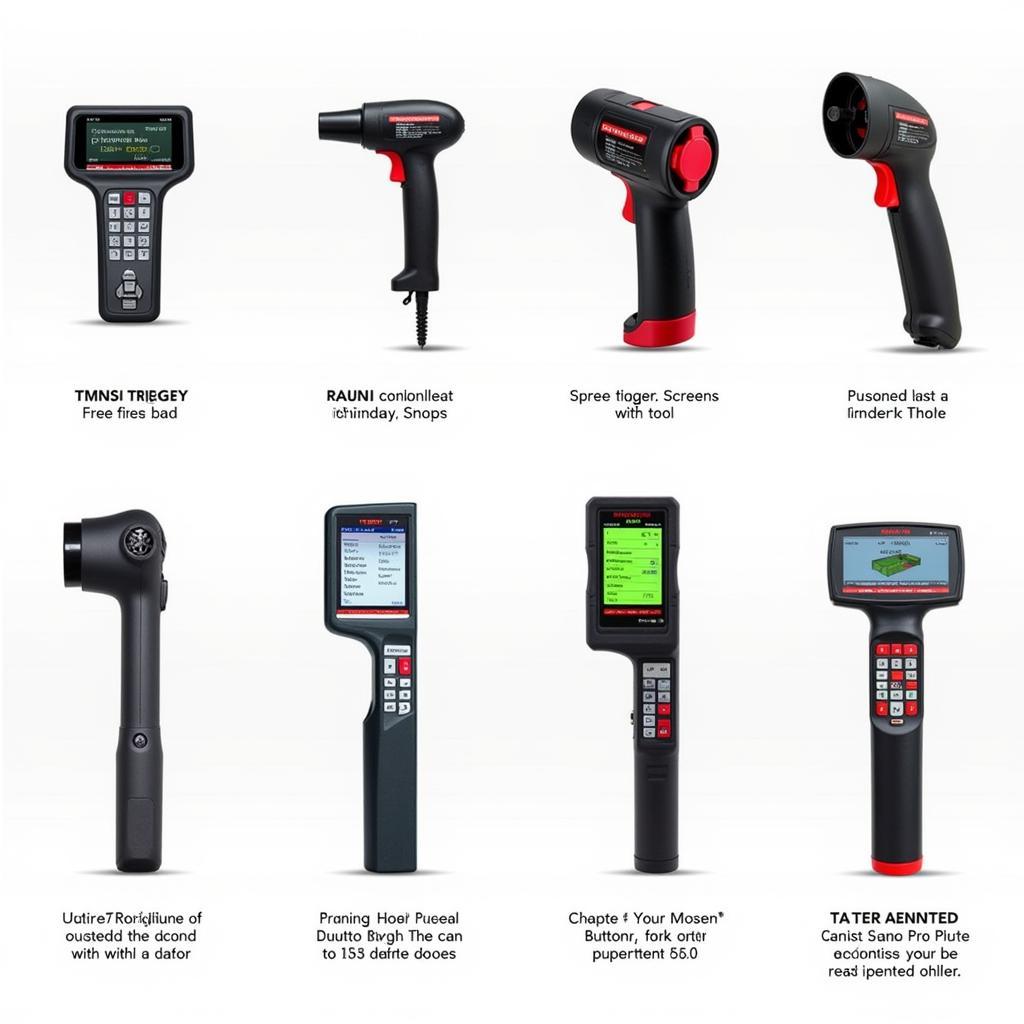 Variety of TPMS Trigger Scan Tools