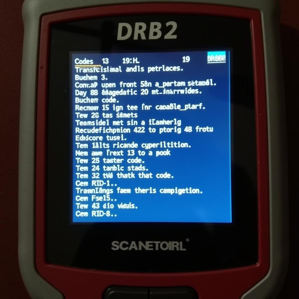 You are currently viewing Mastering the DRB2 Scan Tool: A Comprehensive Guide for Automotive Diagnostics