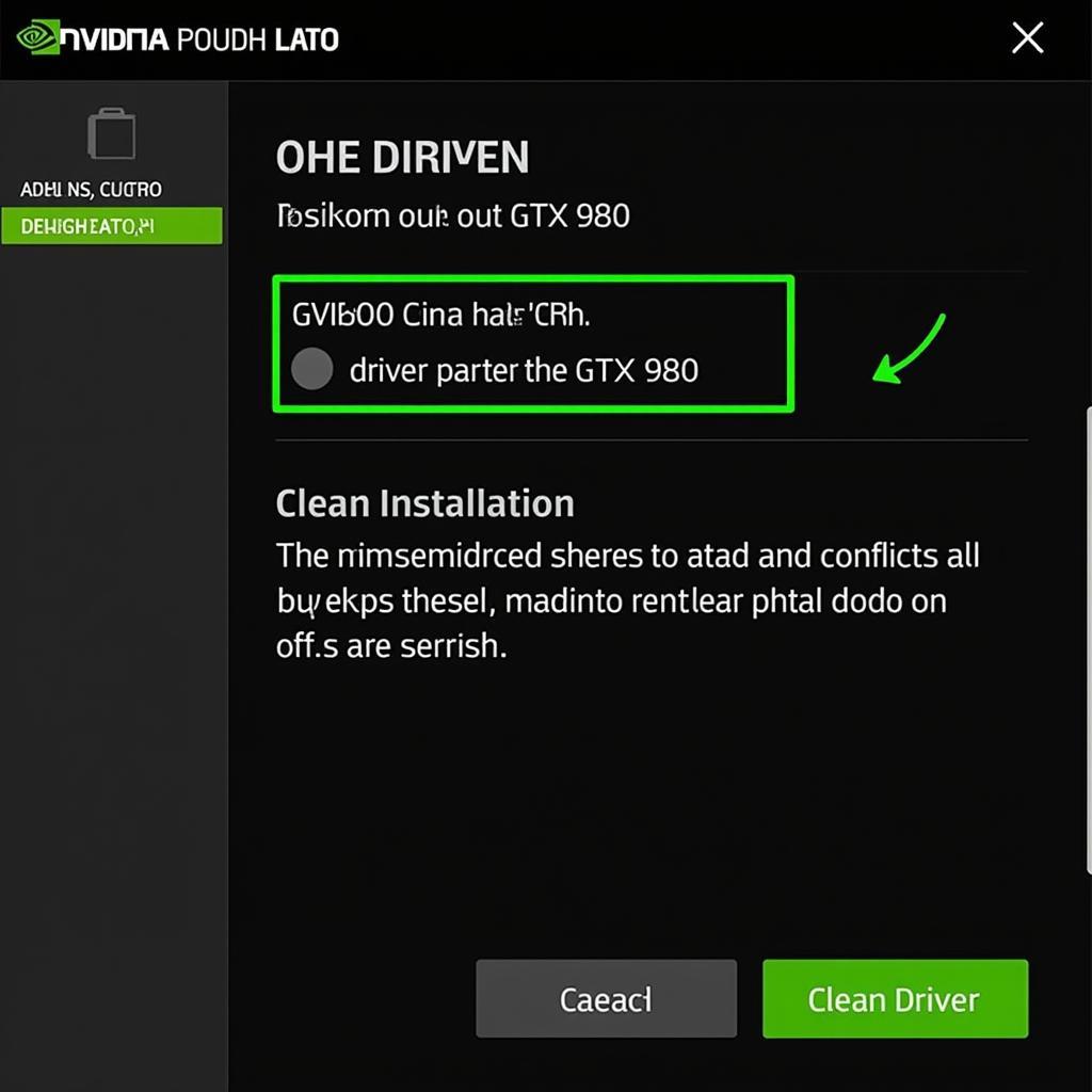 EVGA GTX 980 Driver Installation