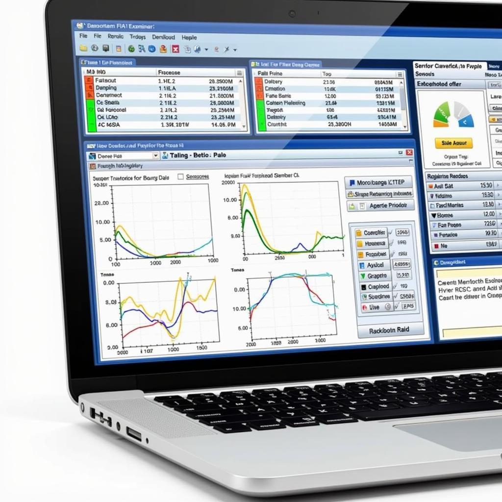 Fiat Examiner Software Interface Displaying Diagnostic Data