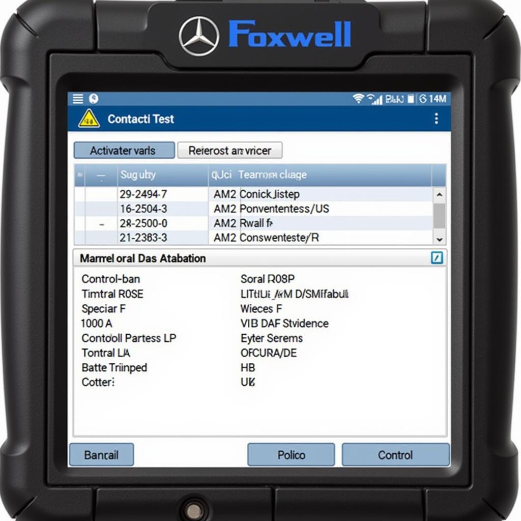 You are currently viewing Troubleshooting Mercedes with the Foxwell 38 Pin Scanner