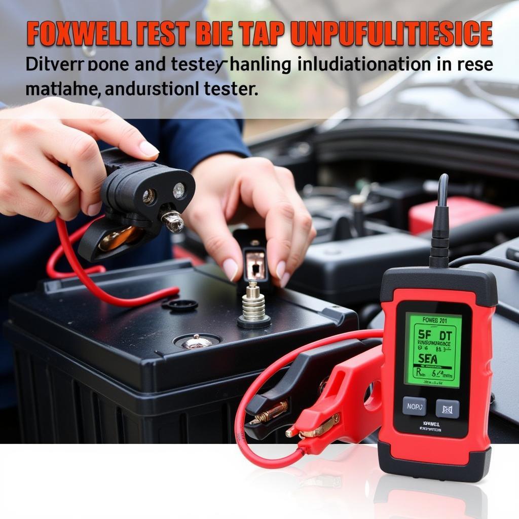 Read more about the article Unleash the Power of the FOXWELL 701 Battery Tester