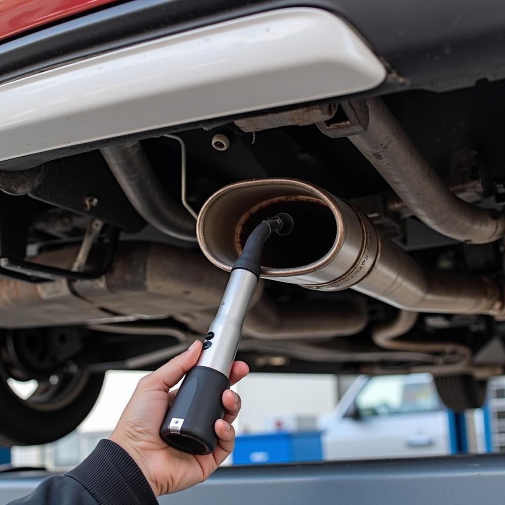 Using Foxwell Borescope for Exhaust System Analysis