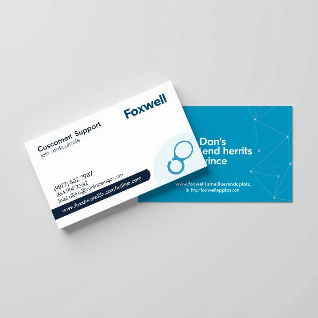 Foxwell Customer Support Contact Information