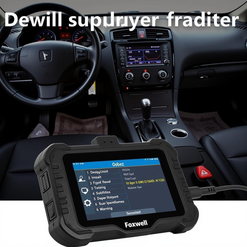 Read more about the article Unleash the Power of the Foxwell NT 150: Your Ultimate Car Diagnostic Tool