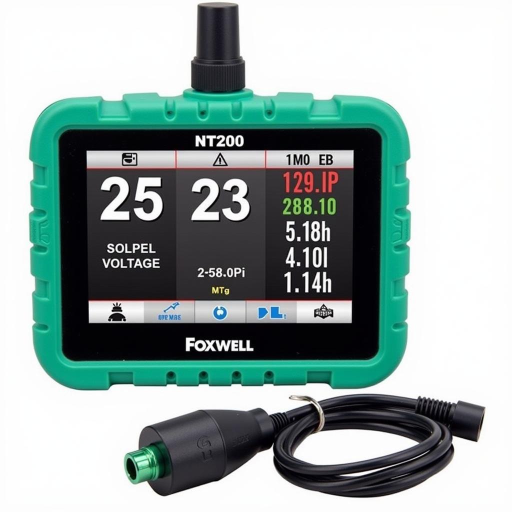 Foxwell NT200 Performing an O2 Sensor Test