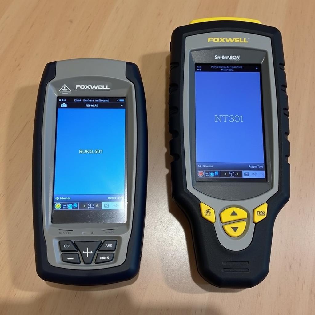 Foxwell NT201 and NT301 Side by Side