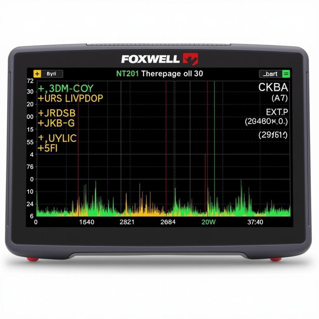 Foxwell NT201 Live Data Graph